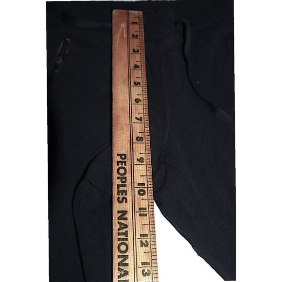 Thrashed Alo Yoga XS Black & Brown Tie-Dye Joggers With Zipper Pockets Grunge - Picture 12 of 13